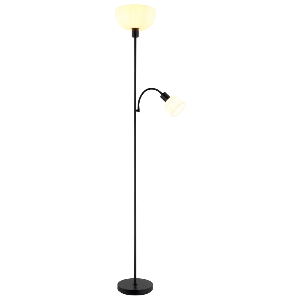 Vloerlamp Hinton zwart