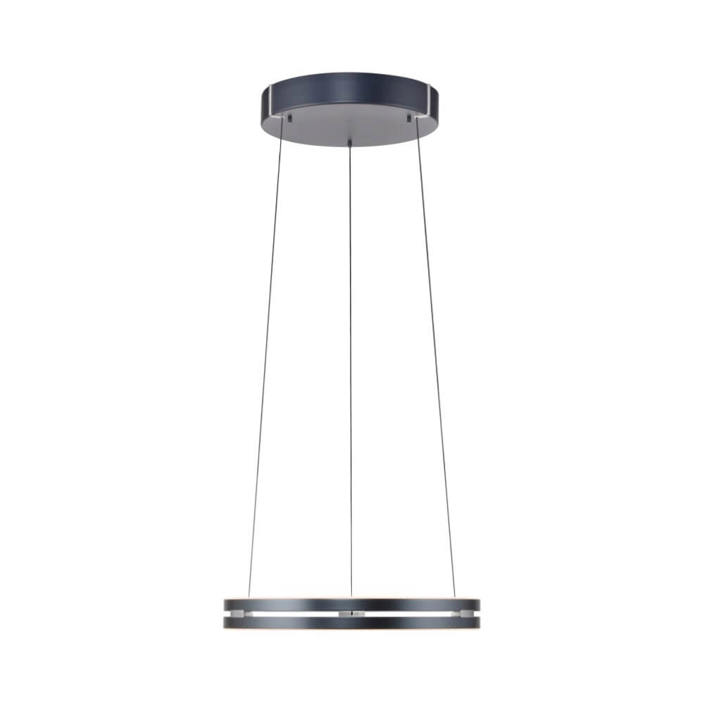 Strakke hanglamp Pure E-Loop grijs