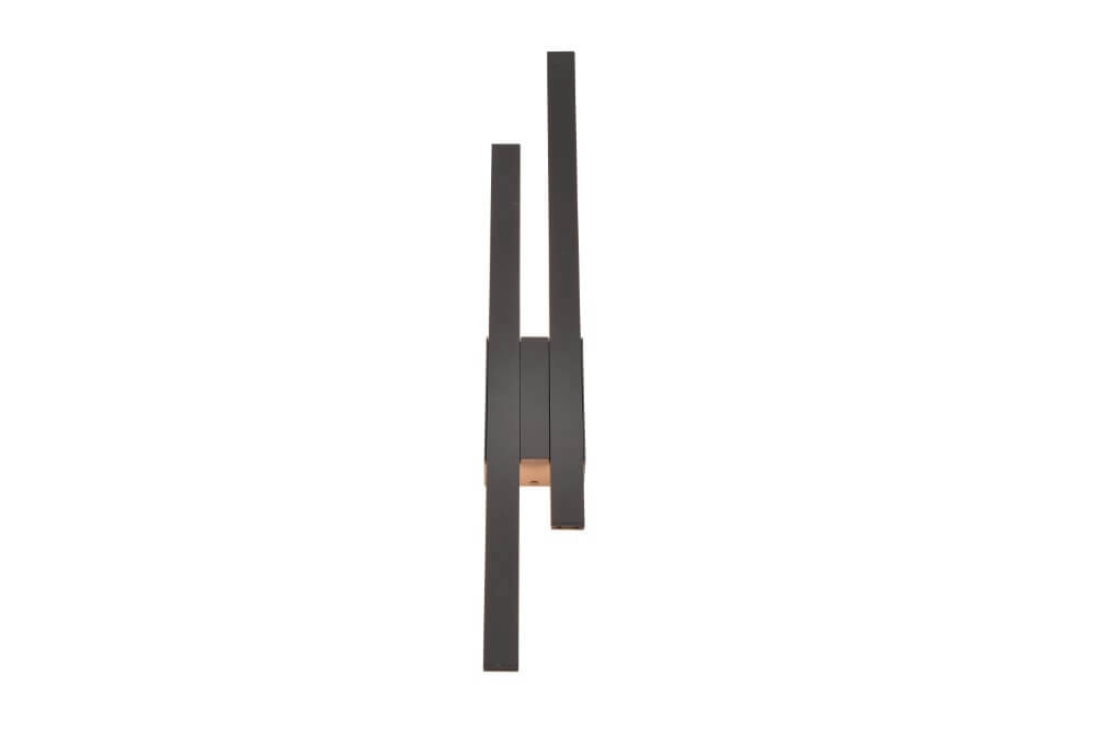 Design wandlamp Tawa antraciet Trio 4017807564037