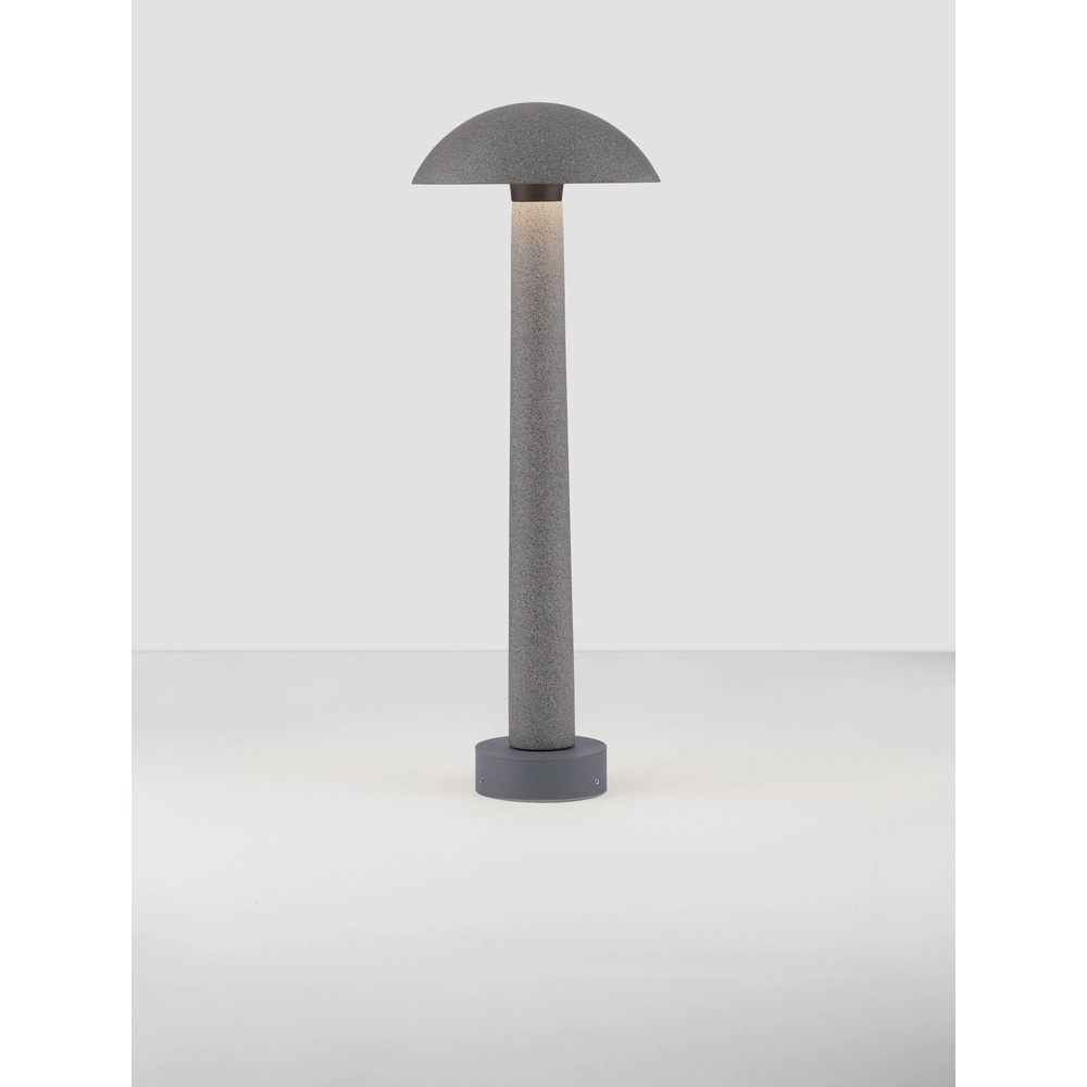 Ronde tuinlamp Tura betongrijs 55cm