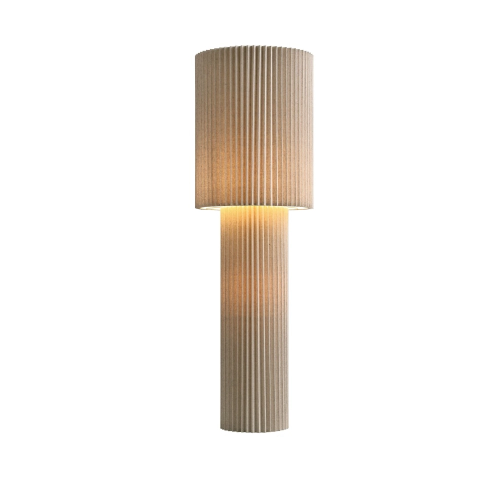 Linnen vloerlamp Renate 110cm