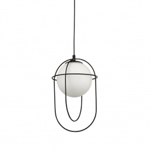 Hanglamp Axis zwart met wit