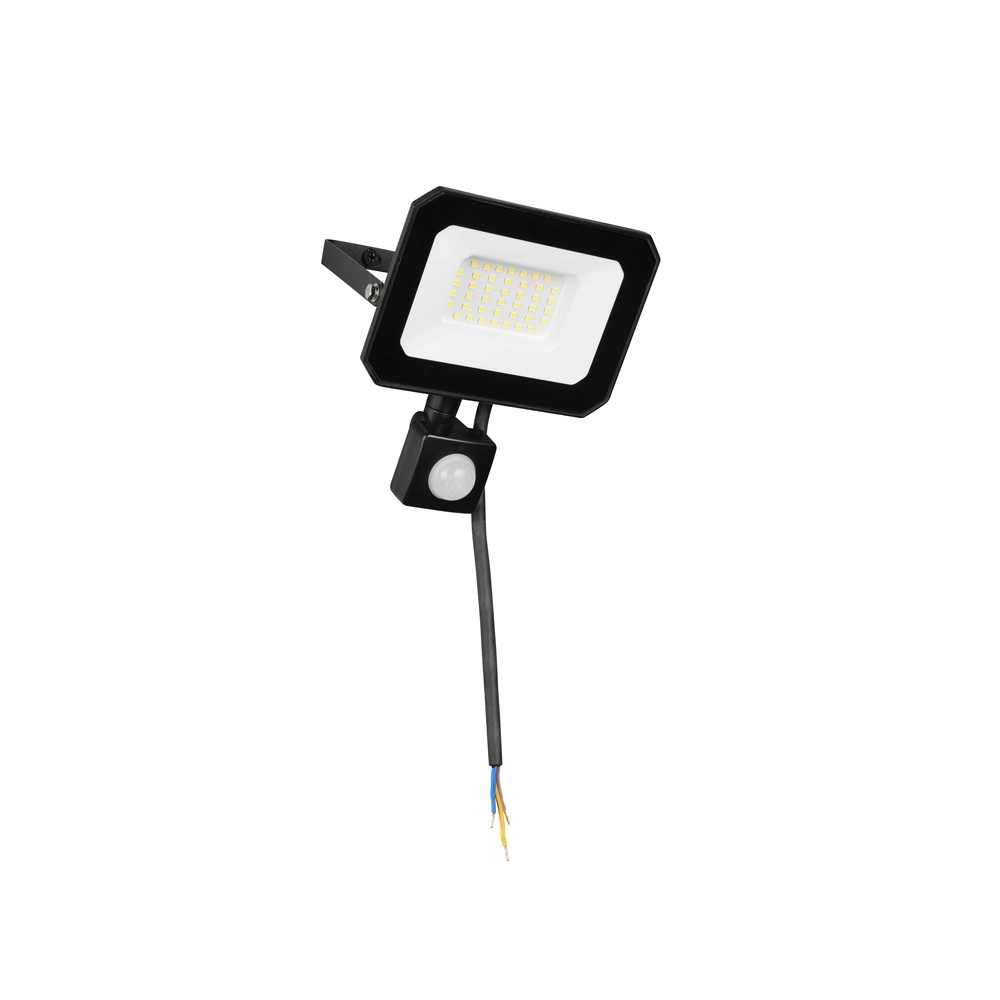 Wandlamp Funchal zwart 30W met sensor Trio 4017807648096