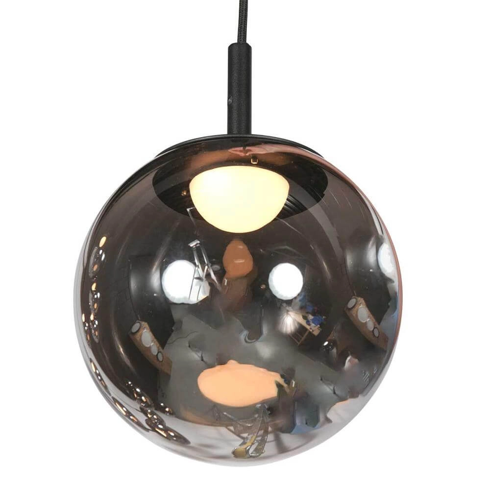 Vide hanglamp Bollique zwart 12-lichts Steinhauer 8712746177930