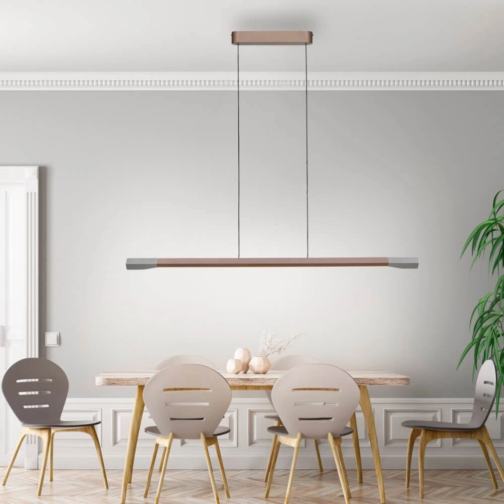 Design hanglamp Hoop bruin Paul Neuhaus 4012248385968