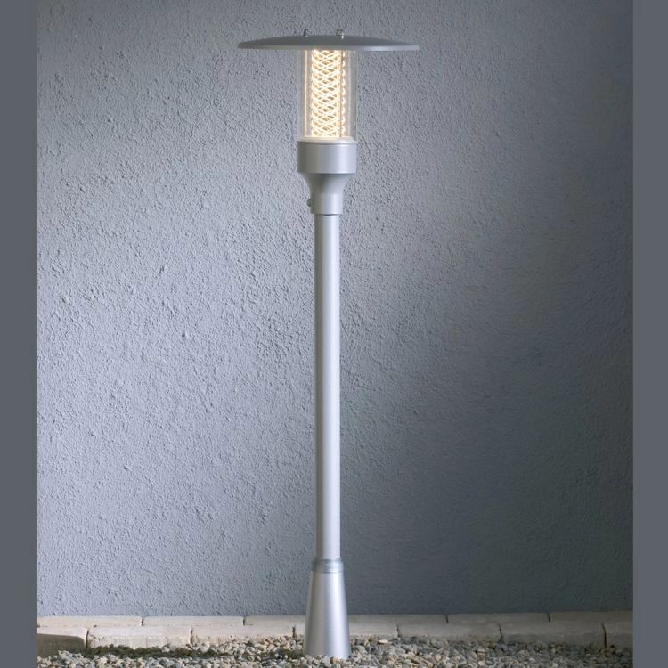 Design terraslamp Nova 118 118cm mat zilver KonstSmide 7318304053107