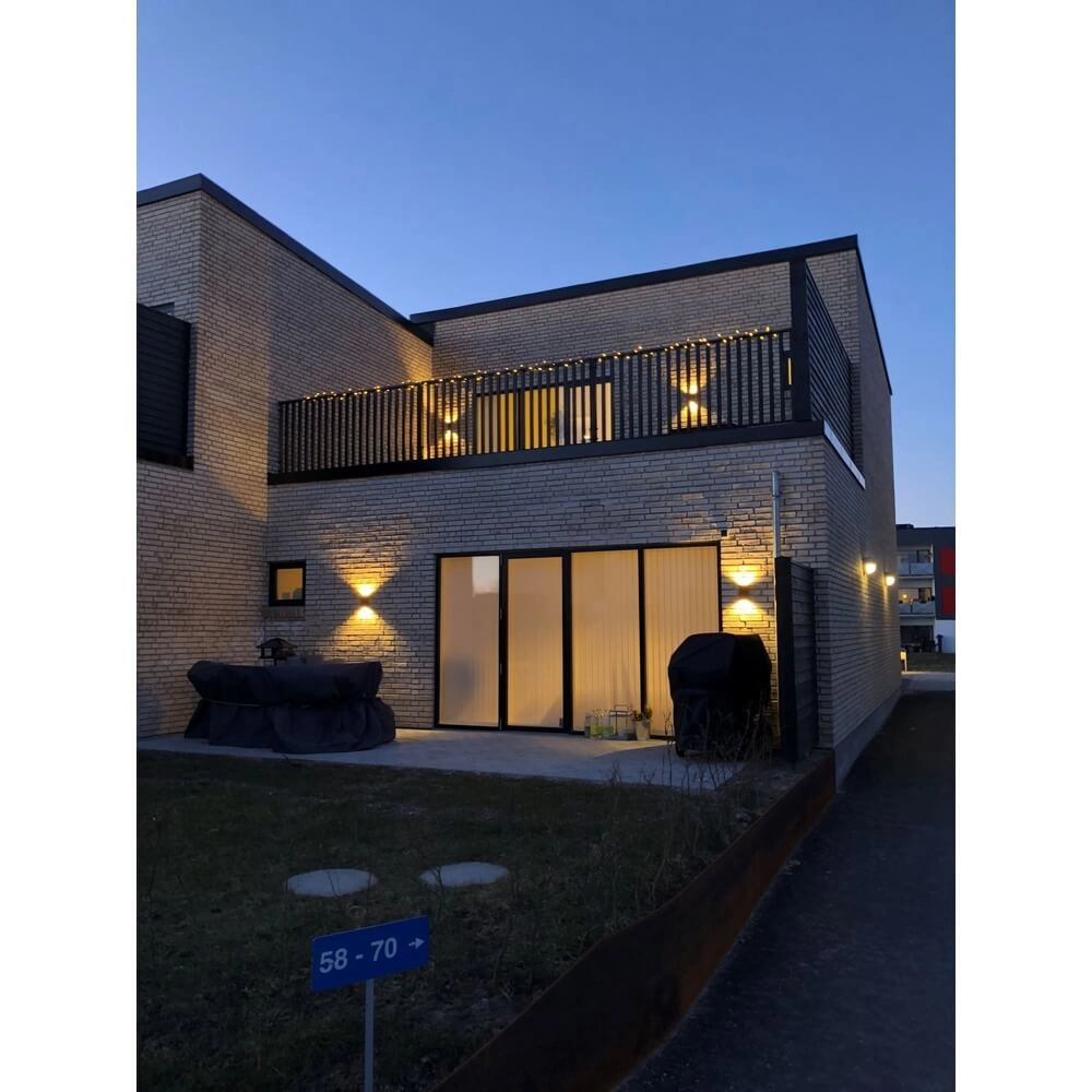 Ronde opbouwspot Rold zwart Nordlux 5701581342385
