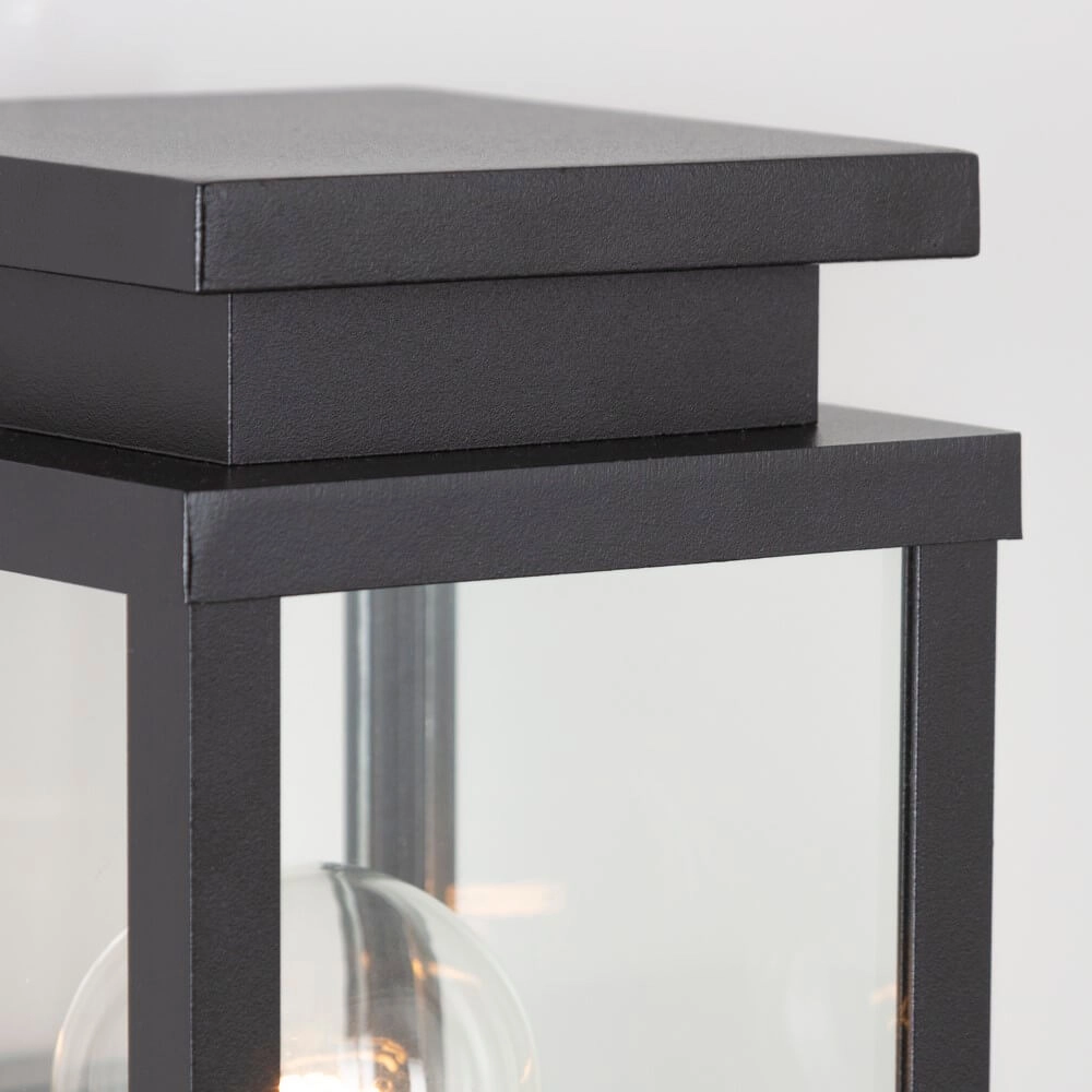 Black outdoor lamp Boston KS verlichting 8714732776707