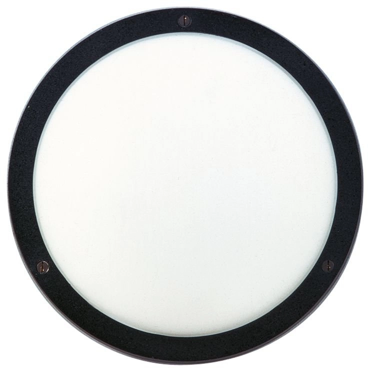 Moderne wandlamp Rondo 25cm zwart