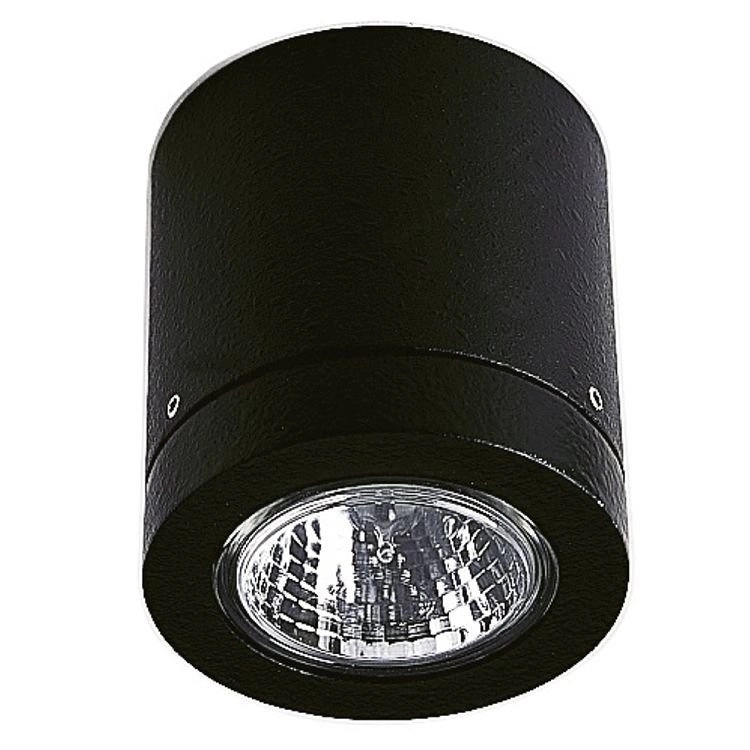 Veranda spot Cylinder Zwart