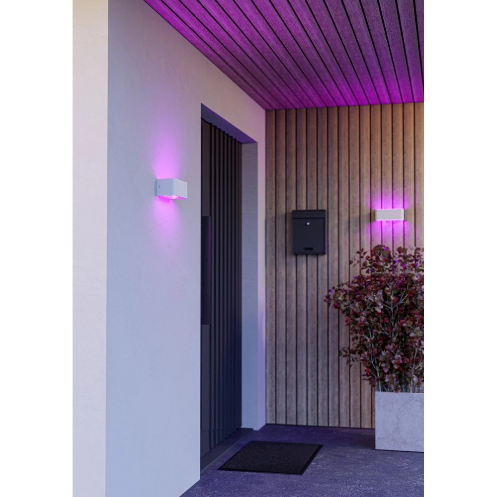Slimme muurlamp Sania-Z wit - led - 20cm Eglo 9008606361663