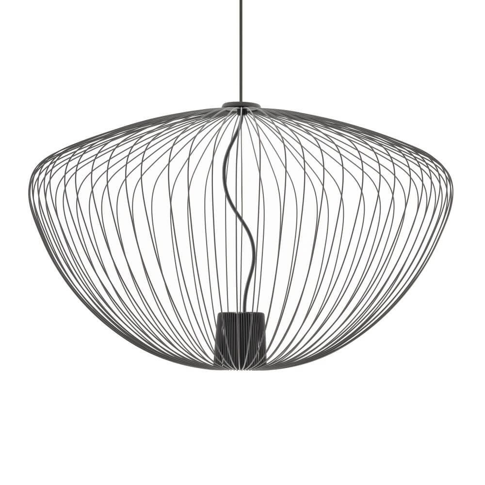 Rotan hanglamp Pumpkin L Ø 70cm Lyora 5903139112529