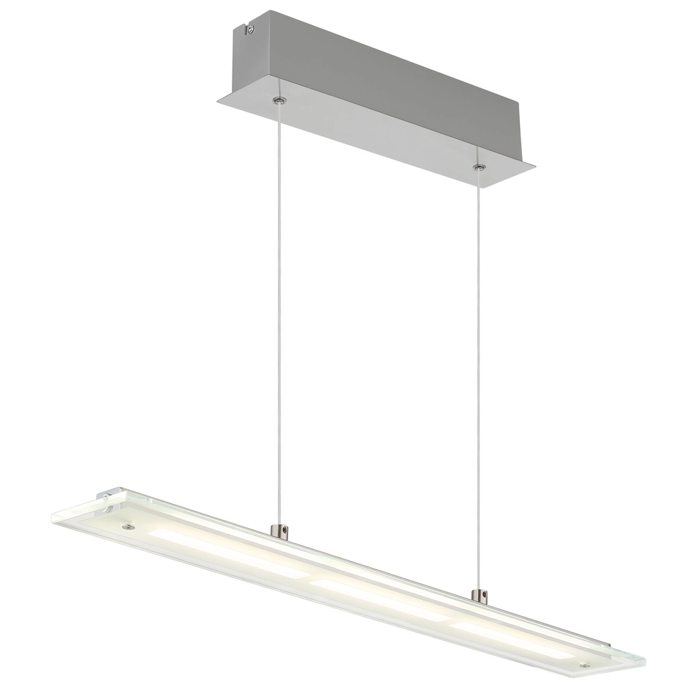 Hanglamp Novak nikkel 64cm