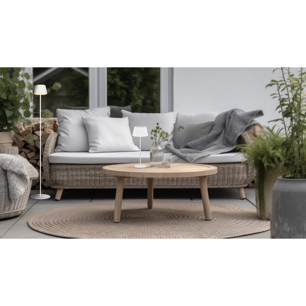 Tafellampje Ricardo wit Ø 13,5cm Trio 4017807601787