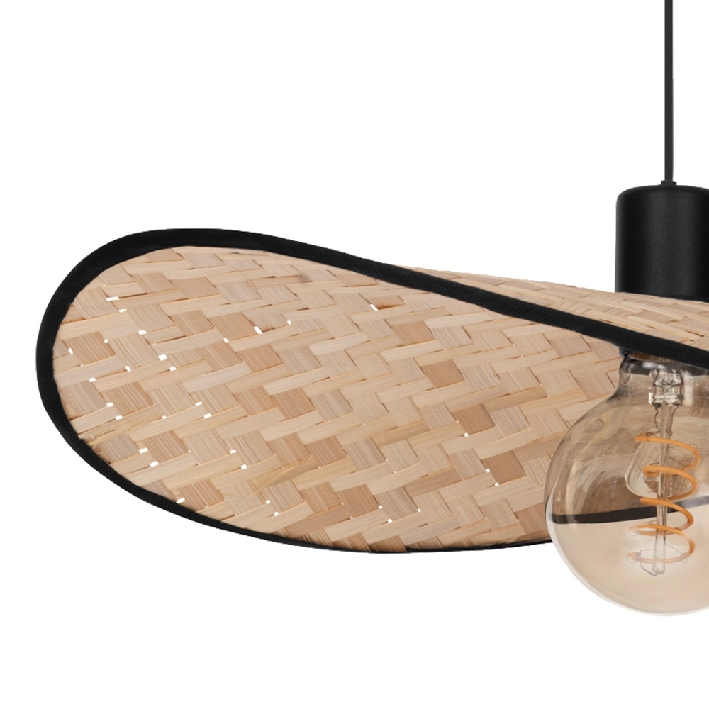 Rotan plafondlamp Marywell 50x34cm - E27 Eglo 9002759440442