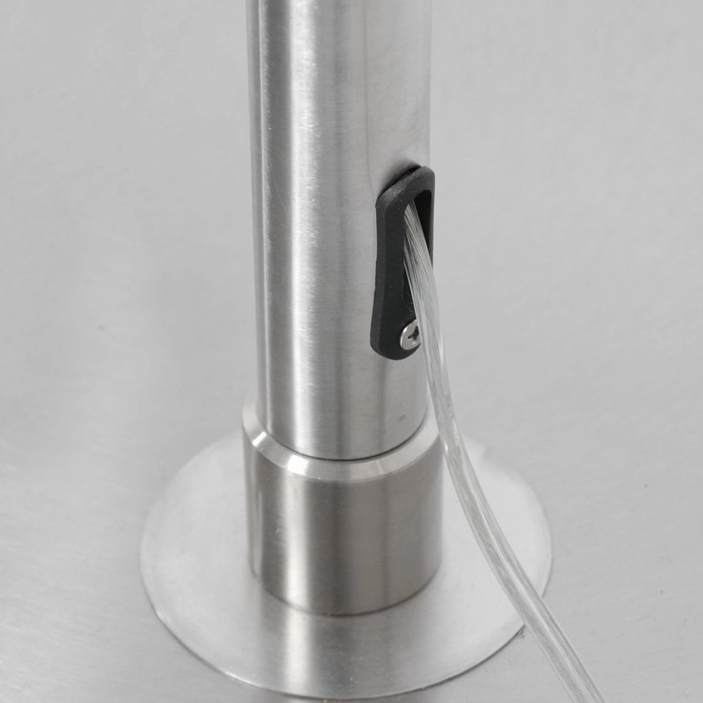 Booglamp Vela Lino met zwarte kap Ø60cm Steinhauer 8712746183535