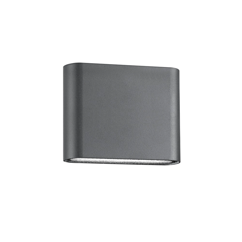 Strakke wandspot Soho S grijs Lyora 5212017408990