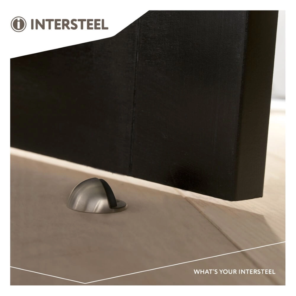 Deurstop Stelo bol rond RVS Intersteel 8714186127032
