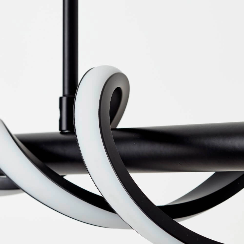 Zwarte design hanglamp Amalie M Brilliant 4004353411748