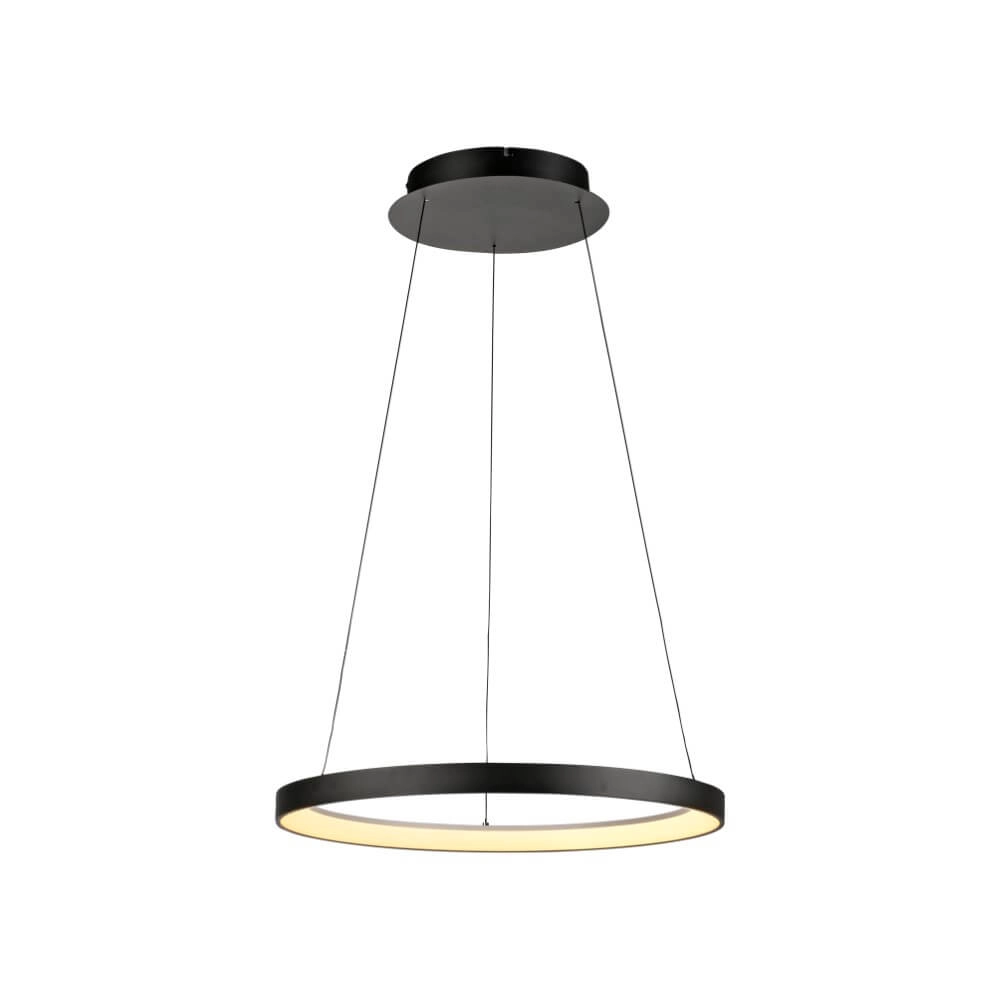 Ronde hanglamp Hoop zwart Paul Neuhaus 4012248384695