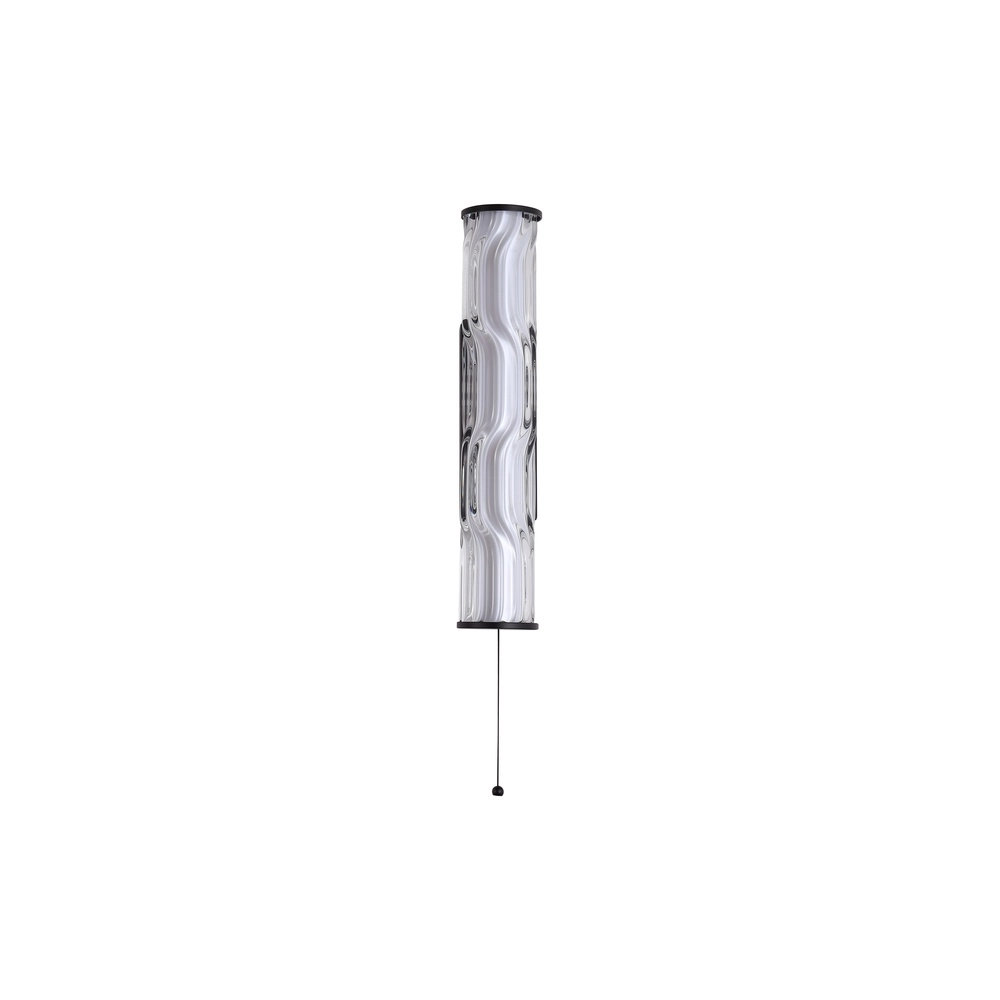 Wandlamp Vibrate zwart 33cm Searchlight 5053423302102