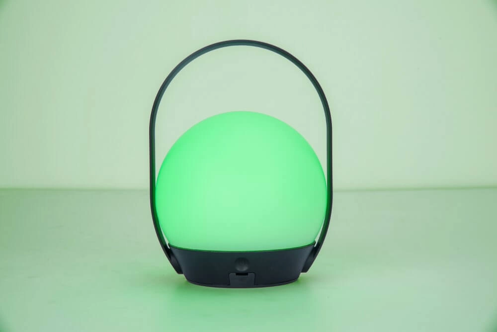 Smart table lamp Cardi black Lutec 6939412088204