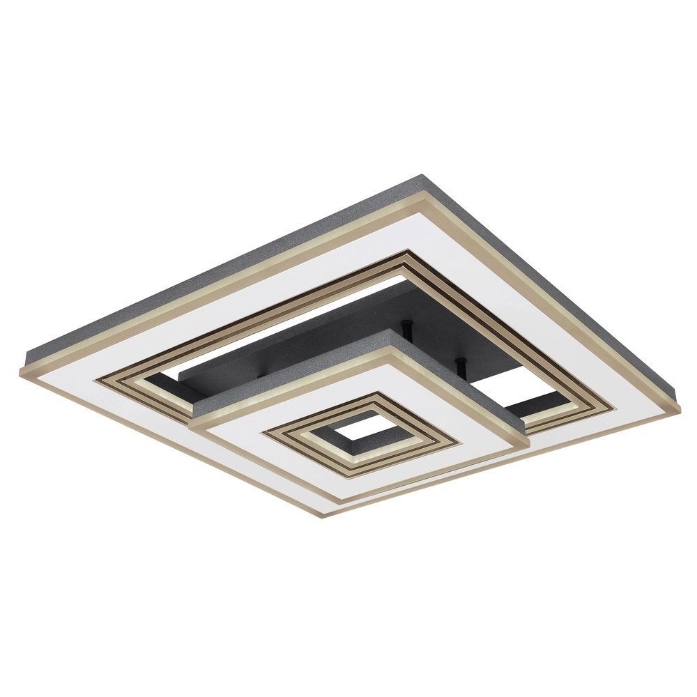 Design plafondlamp Jack wit met zwart Globo 9007371419630