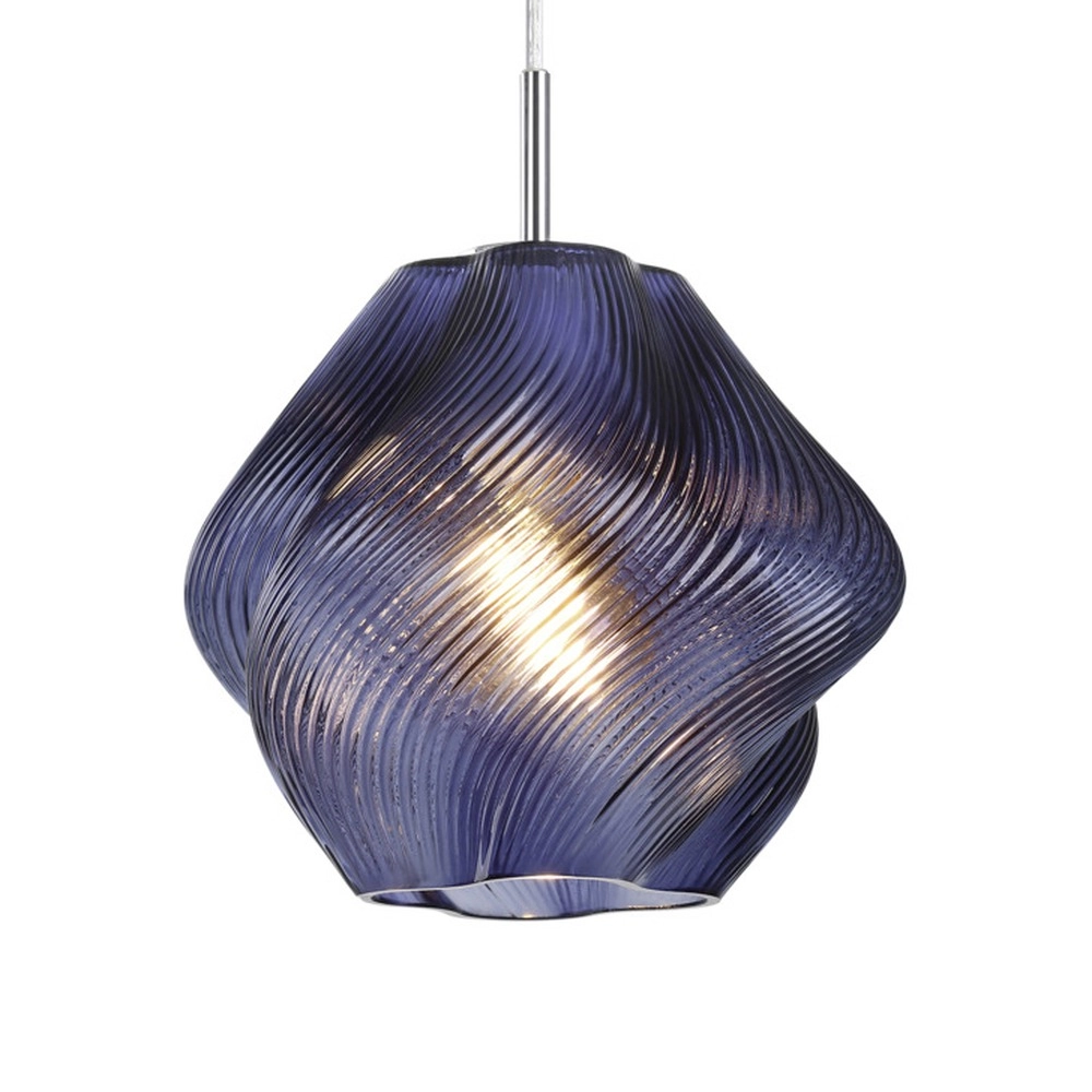Hanglamp design Vicenne blauw