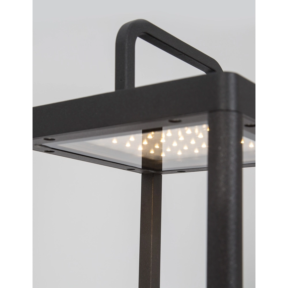 Solar tafellamp Bali 35cm antraciet Lyora 5212017428653