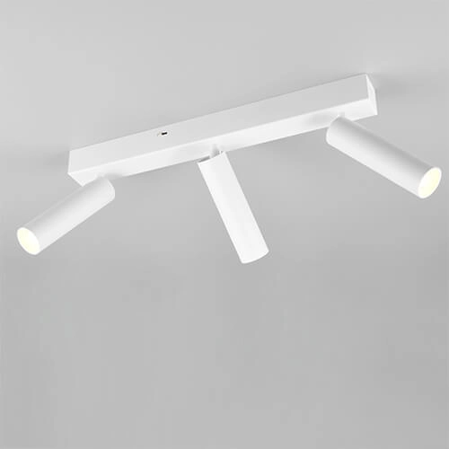 Slanke plafondspot Ambala 3x led - wit