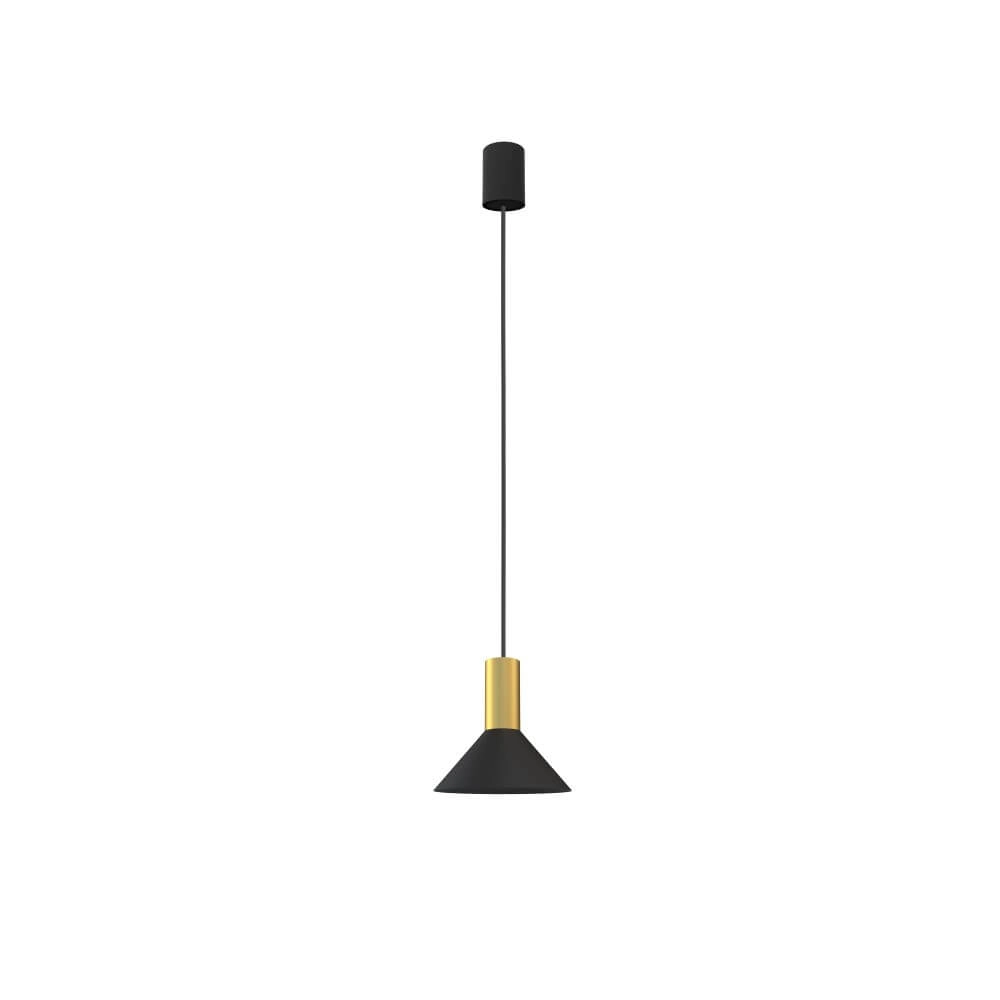 Zwart gouden hanglamp Hermanos Lyora 5903139810395