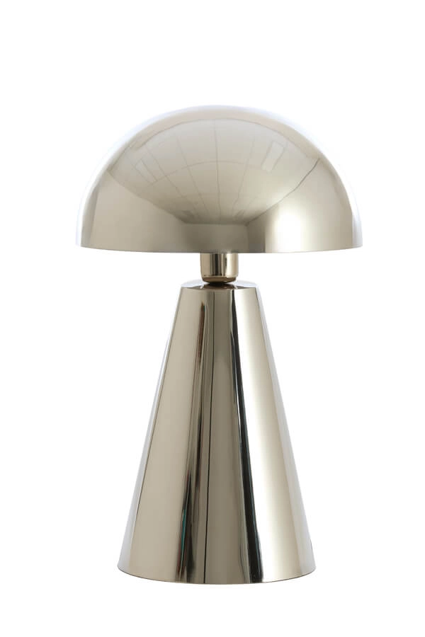 Design tafellamp Surrina zilvergrijs Ø 31cm Light & Living 8717807743550