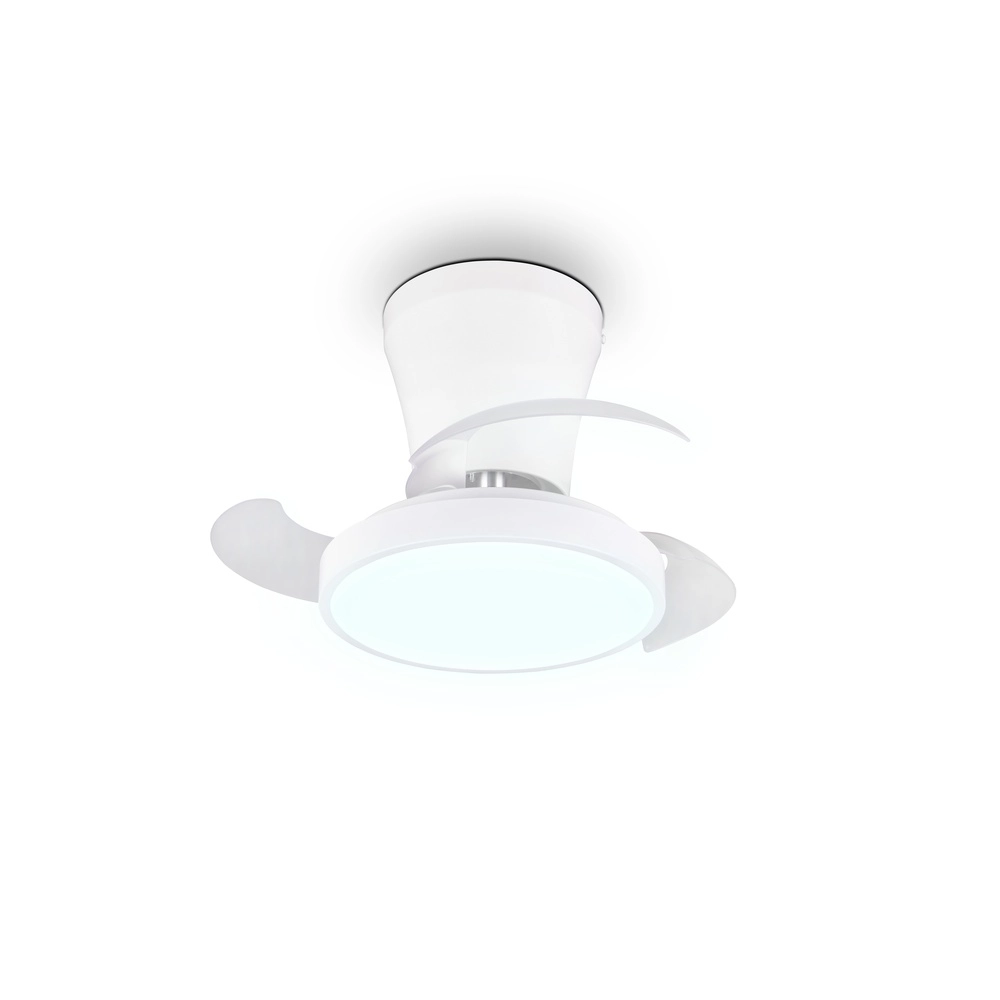 Kleine ventilator Moss wit Ø 22cm Trio 4017807688924