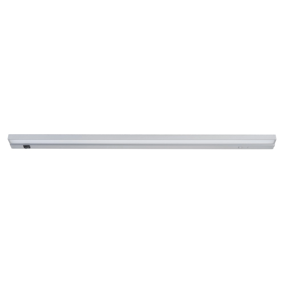 Lamp LED zilvergrijs 88cm