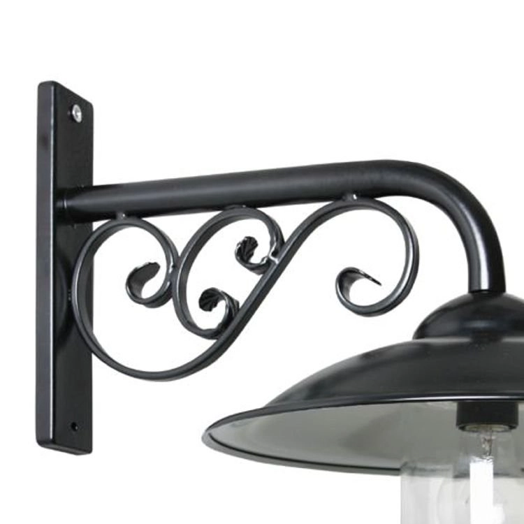 Landelijke buitenlamp Station zwart KS verlichting 8714732126007