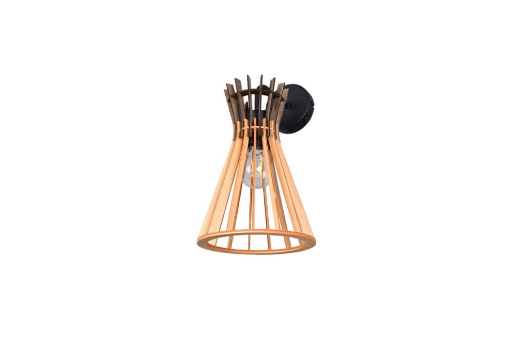 Design hanglamp Alice hout Trio 4017807637366