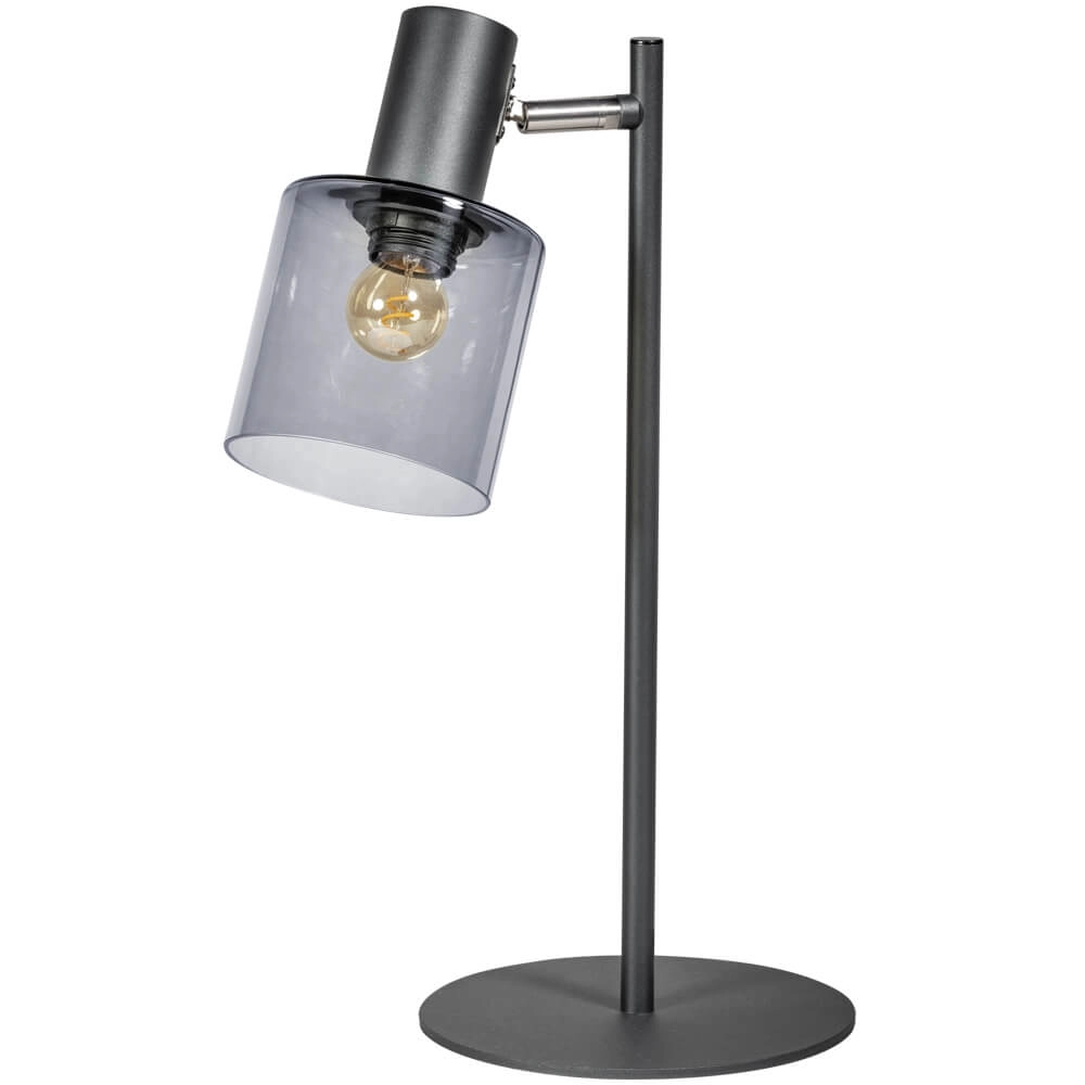 Tafellampje Sledge Glass smoke glas