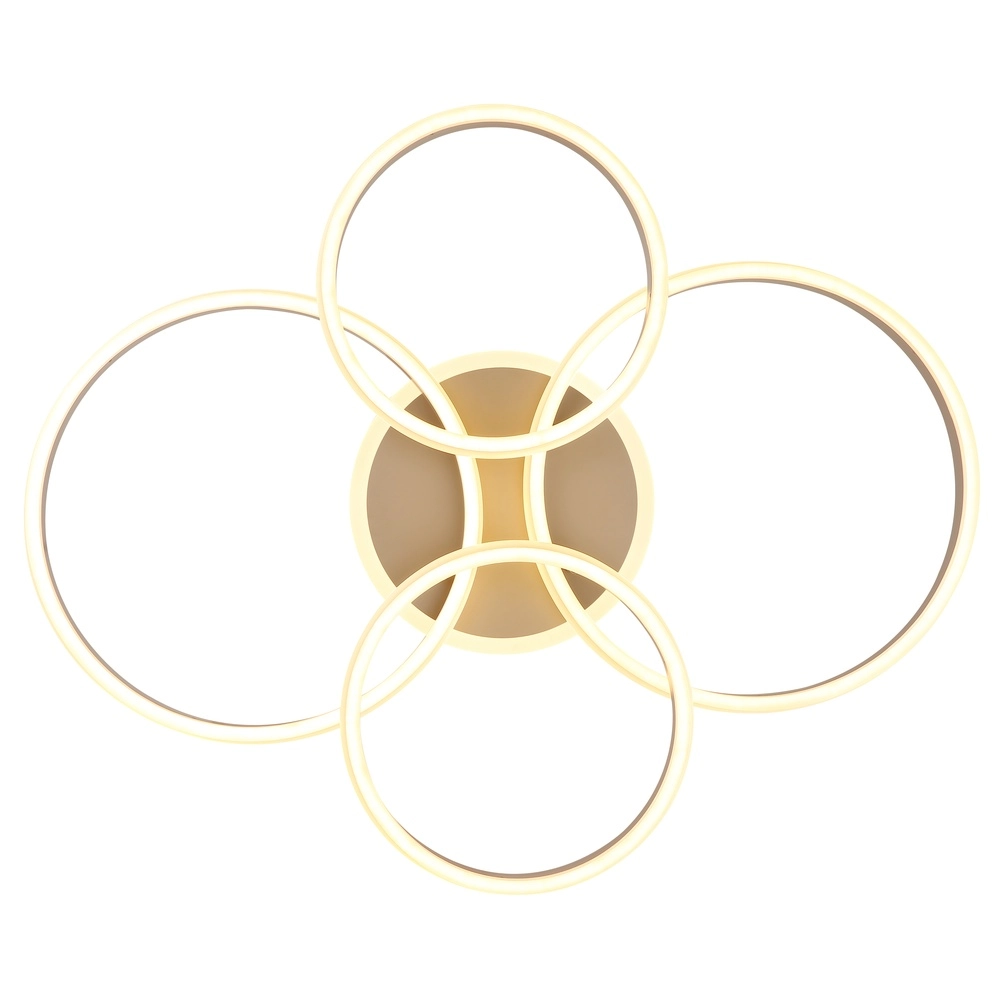 Design plafondlamp Rubio zand bruin Globo 9007371581207