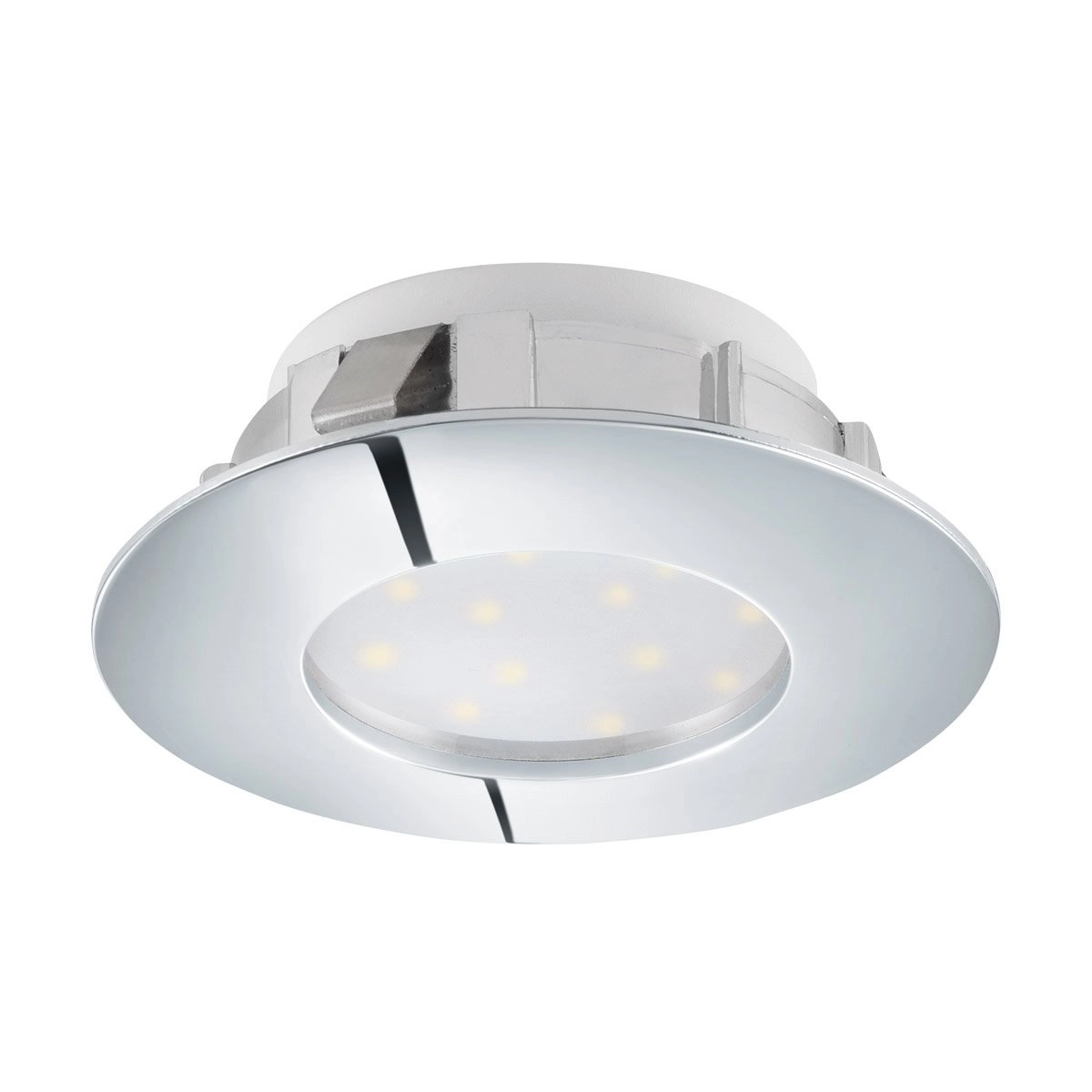 Ledspot Pineda 1x6w - 3000K - 7,8cm chroom