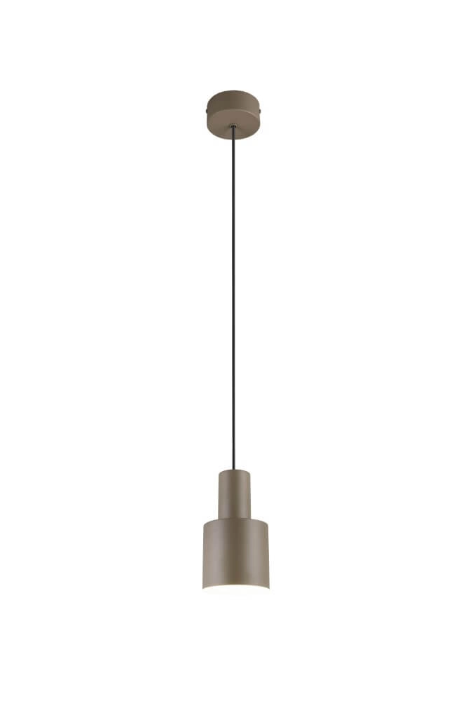 Taupe pendel Agudo Ø 12cm Trio 4017807613780