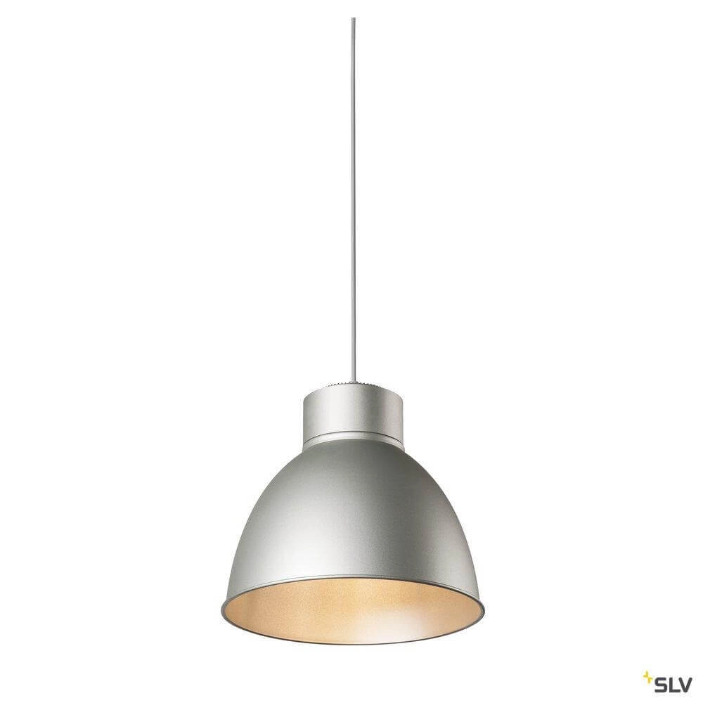 Hanglamp Para Dome grijs Ø 12,7cm SLV 4024163252942