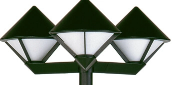 3-lichts lantaarn Triangle 2m Albert 4007235620528