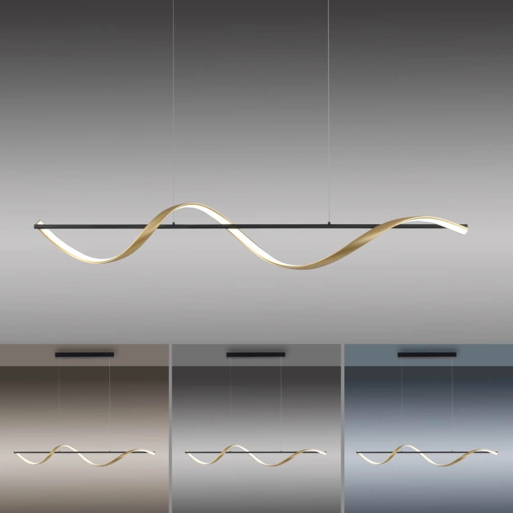 Golvende hanglamp Q-Swing antraciet Paul Neuhaus 4012248373767