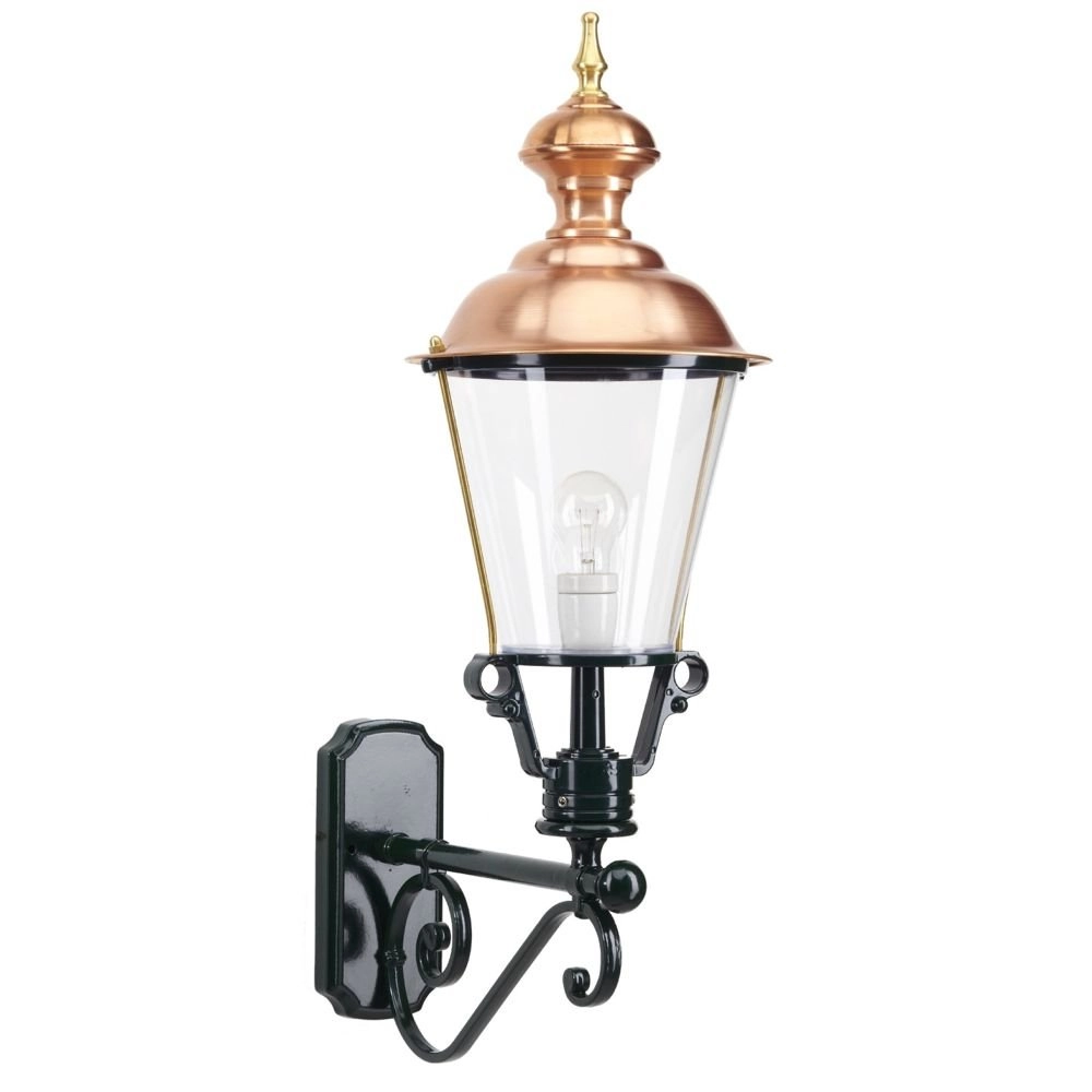 Nostalgische buitenlamp Baarn zwart
