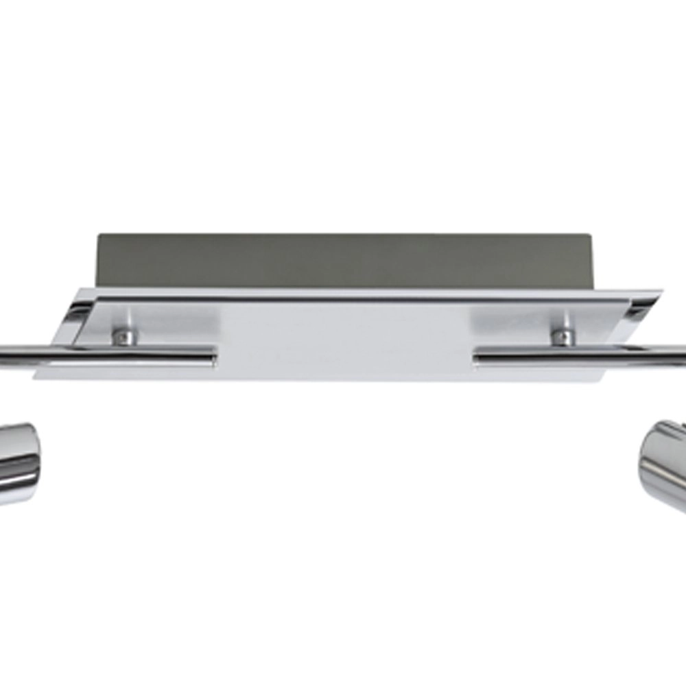LED plafondspot Series 8214 4-lichts metaalgrijs met chroom Trio 4017807220919