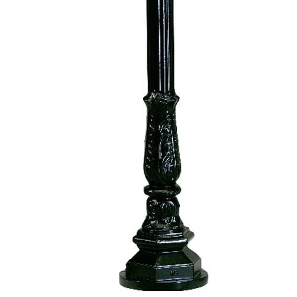 Nostalgic mast Koblenz KS4 zwart KS verlichting 8714732592543