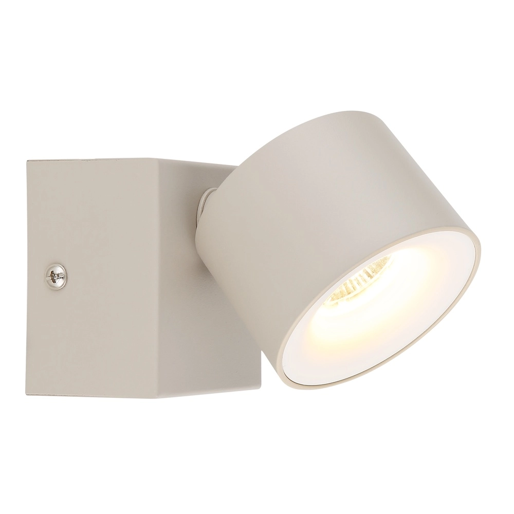Wandspot Rae zand bruin