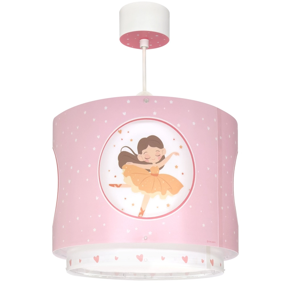 Hanglamp Princess Dance roze glow in the dark Dalber 8420406002743