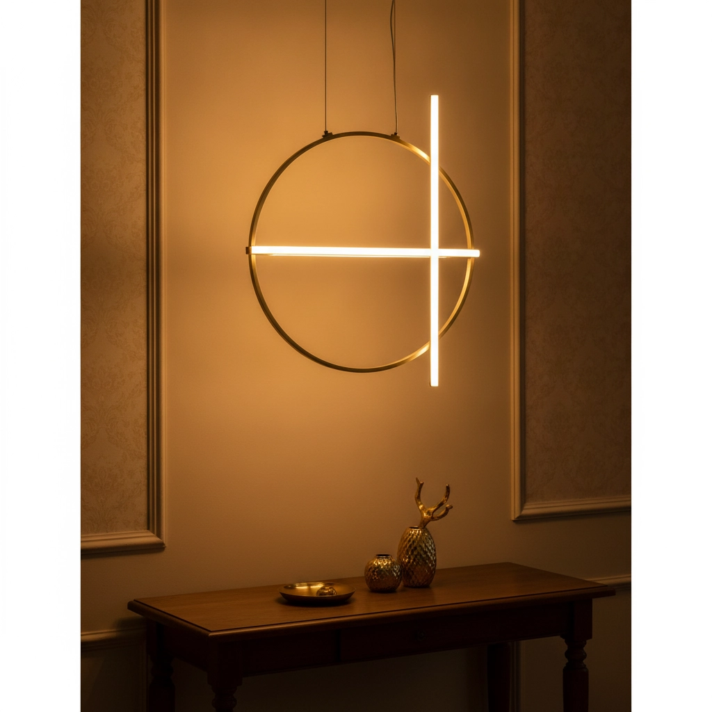 Design hanglamp Arte goud rond
