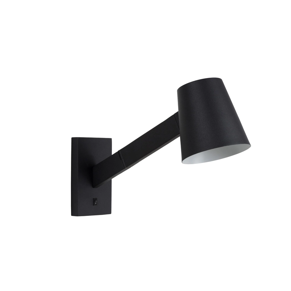 Zwarte wandlamp Mizuko design